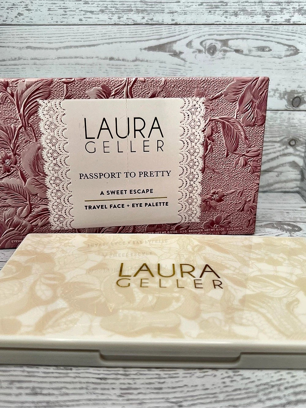Laura Geller Passport to Pretty: A Sweet Escape Eyeshadow Palette in Pink &